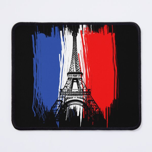 Item preview, Eiffel Tower Paris France with French Tricolor  designed and sold by Greenbaby.