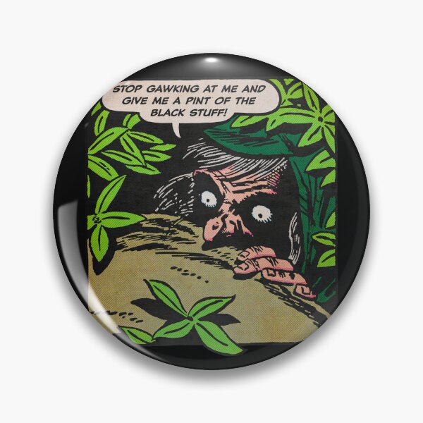 Item preview, St Patricks Day Vintage Witch Stout (Pulp Halftone) designed and sold by LapinMagnetik.