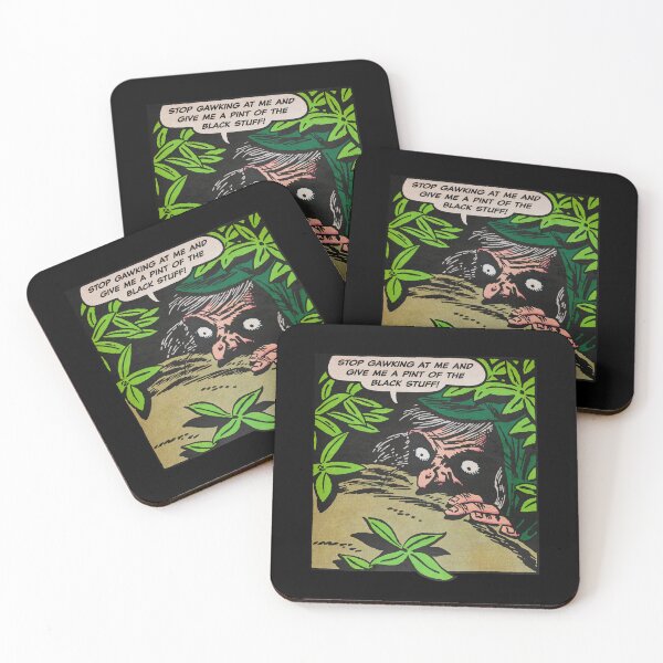 Item preview, St Patricks Day Vintage Witch Stout (Pulp Halftone) designed and sold by LapinMagnetik.