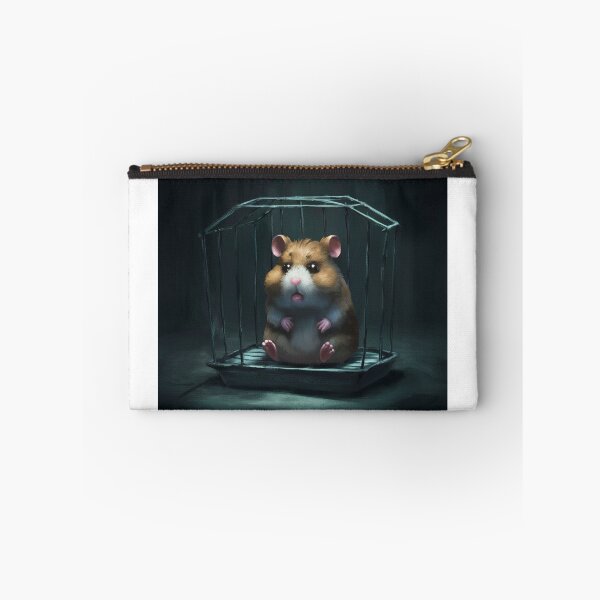 Item preview, Sad Hamster in Cage designed and sold by Adarsh03.