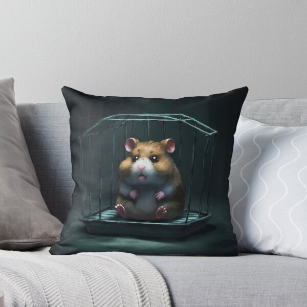 Item preview, Sad Hamster in Cage designed and sold by Adarsh03.