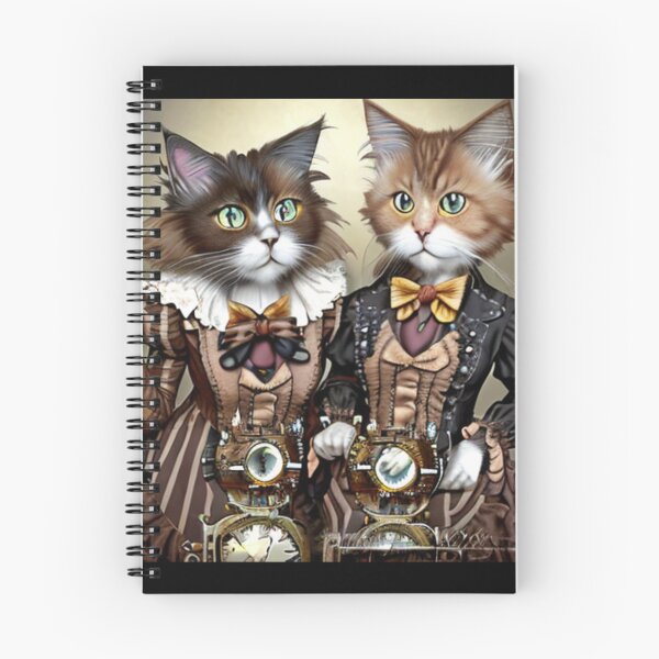 Item preview, Ladies Victorian steampunk duo cat designed and sold by Astralia.