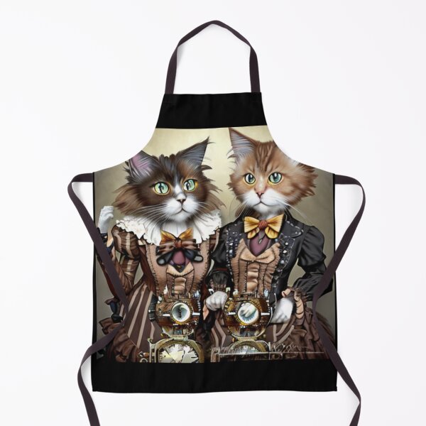Item preview, Ladies Victorian steampunk duo cat designed and sold by Astralia.