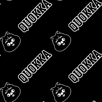 Artwork thumbnail, Quokka Pattern by RiahWills
