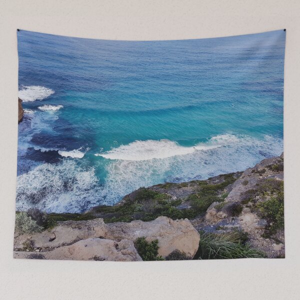 Item preview, Waves And Blue Ocean designed and sold by Designsbygroovy.