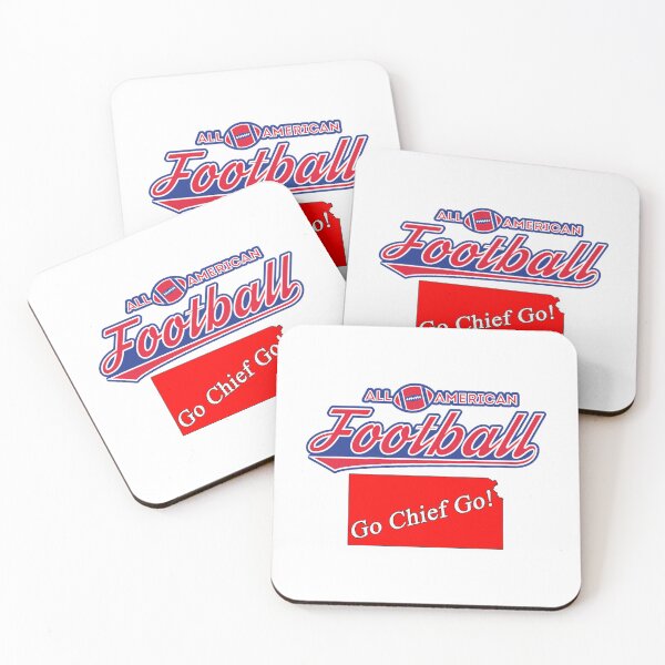 Item preview, KANSAS CITY FOOTBALL - PROUD AMERICAN FOOTBALL FAN designed and sold by Emily-Clarks.