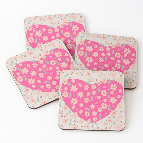 Item preview, heart with flowers designed and sold by One-studio.