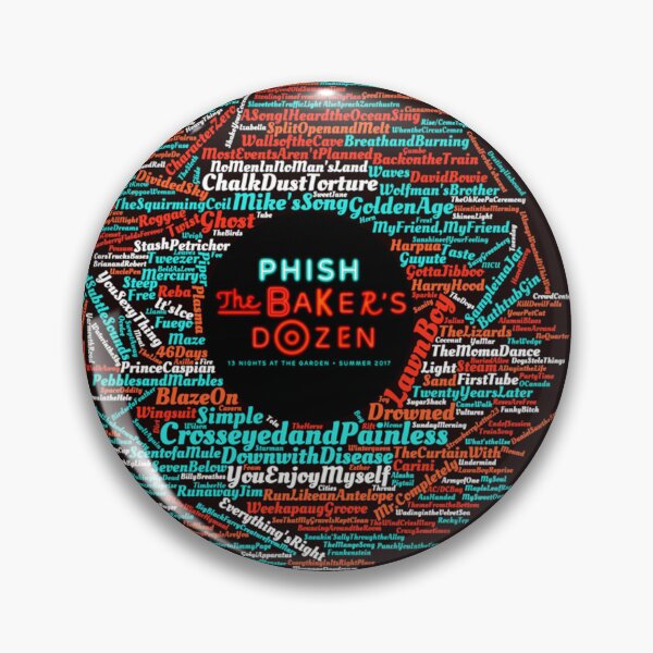 Item preview, baker phish tour dozen 2019 anggrek  designed and sold by AprilAllmann.