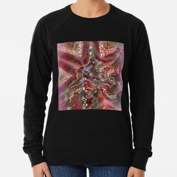 Alien Squiggles 1 Lightweight Sweatshirt
