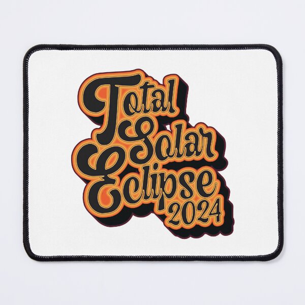 Item preview, Total Solar Eclipse 2024 - Retro  designed and sold by Whimsical  Thinker.