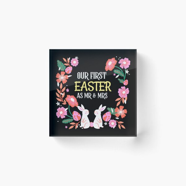 Item preview, Our First Easter as Mr & Mrs designed and sold by 87-Aesthetics.