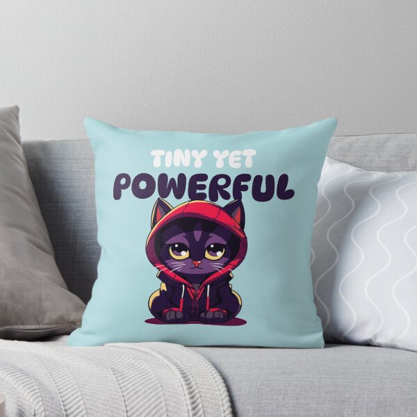 Item preview, Funny Tiny Yet Powerful Cat Meme Spiderverse Design designed and sold by jmtees6.