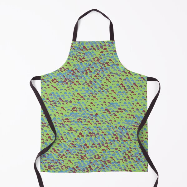 Item preview, Coastal Breeze-Inspired Protea Petals Pattern – Refreshing Blue and Green Australian Flora Textile Design designed and sold by Jay Dee Dearness.