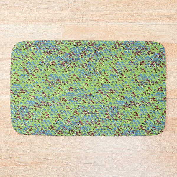 Item preview, Coastal Breeze-Inspired Protea Petals Pattern – Refreshing Blue and Green Australian Flora Textile Design designed and sold by Jay Dee Dearness.