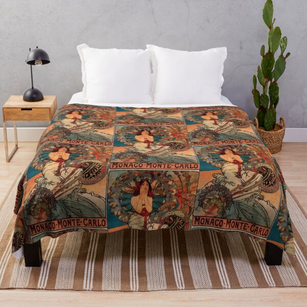Item preview, Monaco Monte Carlo by Alphonse Mucha designed and sold by TheHappyK.