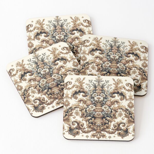 Item preview, Gold & Cream Baroque designed and sold by DesignsByPrnces.