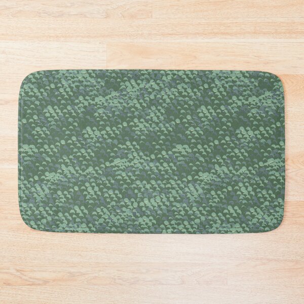 Item preview, Enchanted Forest Protea Petals Pattern – Lush Greenery Textile Design from Kirribilli-Inspired 'In The Breeze' Collection designed and sold by Jay Dee Dearness.