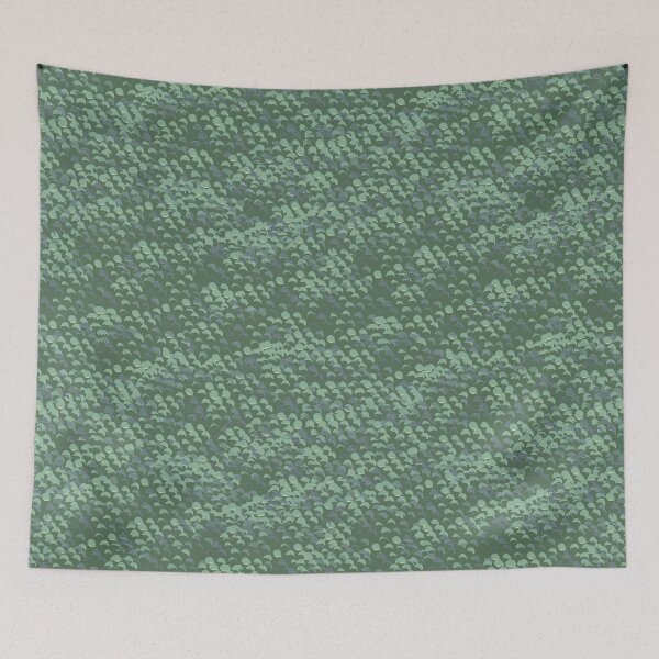 Item preview, Enchanted Forest Protea Petals Pattern – Lush Greenery Textile Design from Kirribilli-Inspired 'In The Breeze' Collection designed and sold by Jay Dee Dearness.