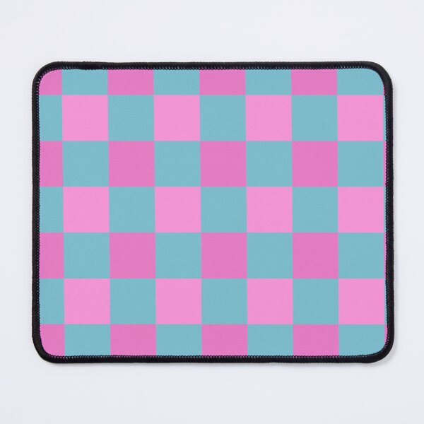 Item preview, Pink and Blue Checkers on White Background/ Pink and Blue Gingham - Repeating Pattern designed and sold by Victoria Rose.