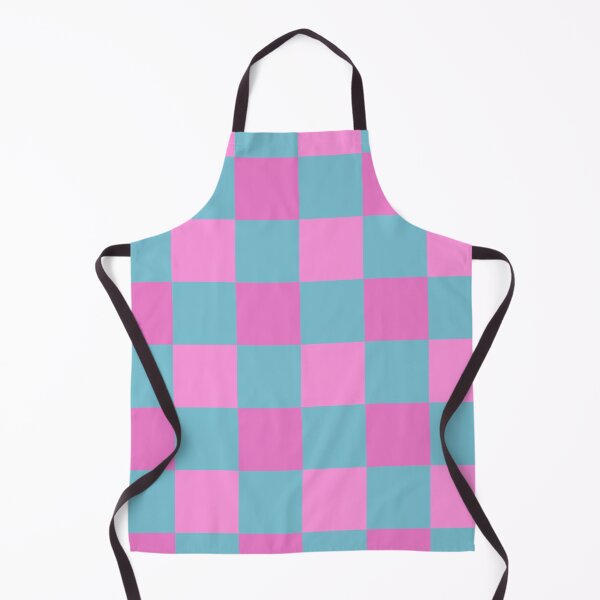 Item preview, Pink and Blue Checkers on White Background/ Pink and Blue Gingham - Repeating Pattern designed and sold by Victoria Rose.