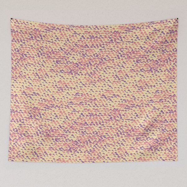 Item preview, Sunrise Serenity Protea Petals Pattern – Australian-Inspired Warm Pastel Textile Design from 'In The Breeze' Series designed and sold by Jay Dee Dearness.
