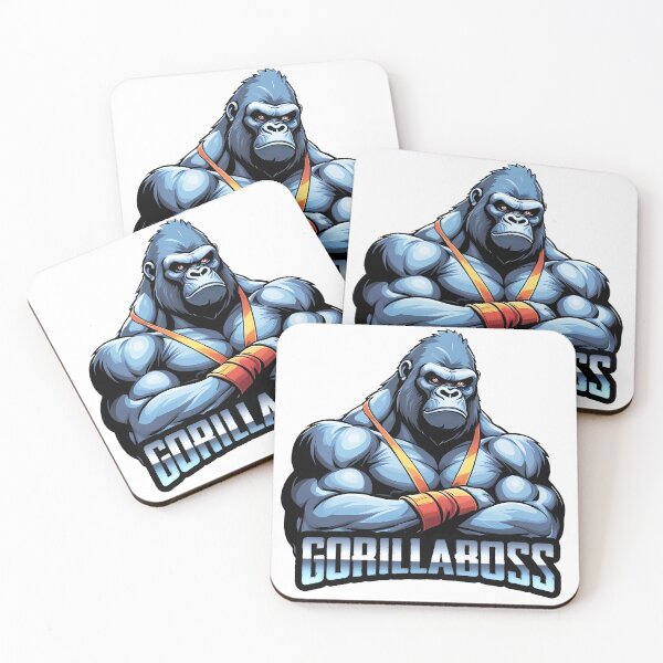 Item preview, GorillaBoss - Funny gorilla graphic tee - Gorilla theme designed and sold by deluxelion.