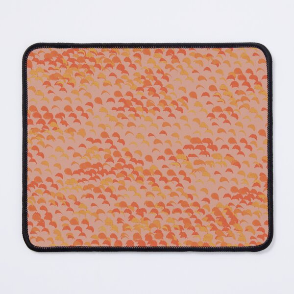 Item preview, Coral Sunset Symphony Protea Petals Pattern – Warm Coastal Hues Textile Design from 'In The Breeze' Series designed and sold by Jay Dee Dearness.