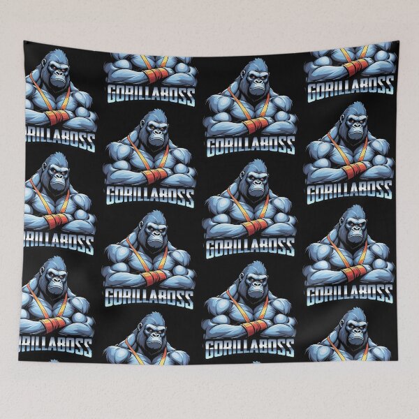 Item preview, GorillaBoss - Funny gorilla graphic tee - Gorilla theme designed and sold by deluxelion.