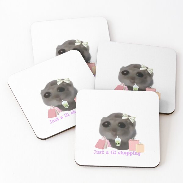 Item preview, Sad hamster, just a lil shopping  designed and sold by suzancreations.