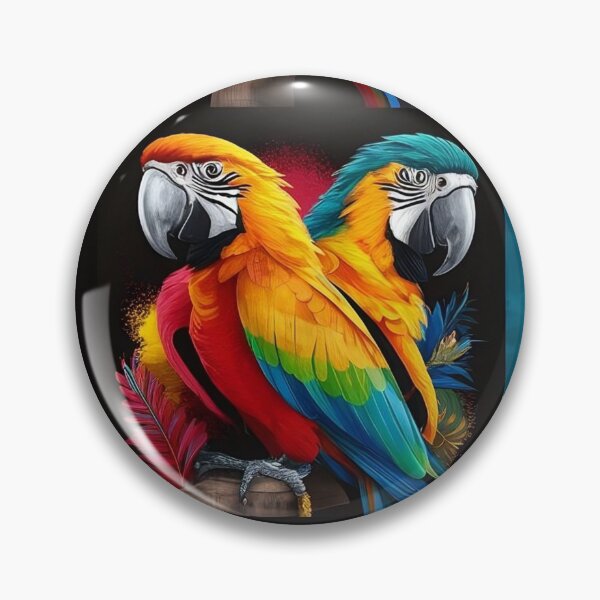 Item preview, Colorful macaw parrot collection designed and sold by DunuStore.