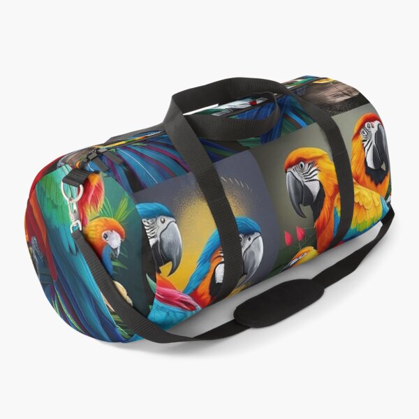 Item preview, Colorful macaw parrot collection designed and sold by DunuStore.