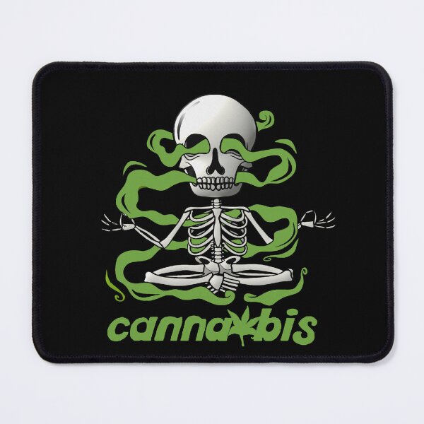 Item preview, Skull Cannabis Cannabis, yoga Cannabis, skull cannabis 1920, cannabis 420, skull Yoga, designed and sold by Store-smitch.