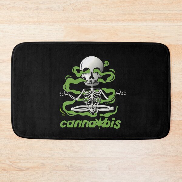 Item preview, Skull Cannabis Cannabis, yoga Cannabis, skull cannabis 1920, cannabis 420, skull Yoga, designed and sold by Store-smitch.