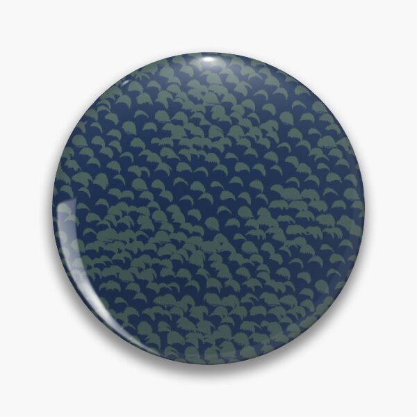 Item preview, Midnight Ocean Breeze Protea Petals Pattern – Deep Blue Serene Textile Design from 'In The Breeze' Series designed and sold by Jay Dee Dearness.