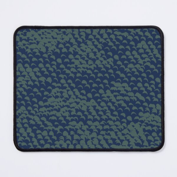 Item preview, Midnight Ocean Breeze Protea Petals Pattern – Deep Blue Serene Textile Design from 'In The Breeze' Series designed and sold by Jay Dee Dearness.