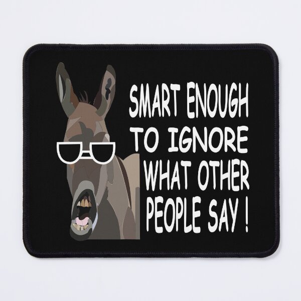 Item preview, Cool Smart Donkey designed and sold by Nisha Prabhu.