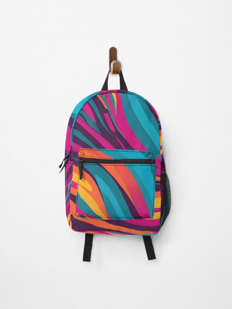 Thumbnail 1 of 3, Backpack, Vibrant Vortex designed and sold by papi1998.