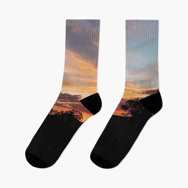 Item preview, Sunset With Different Coloured Clouds designed and sold by Designsbygroovy.
