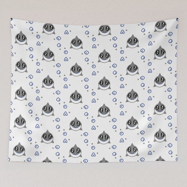 Item preview, Simple Shark with Ocean Pattern designed and sold by Carsondood.
