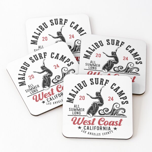 Item preview, Malibu Surf Camps Los Angeles County California designed and sold by eclecTEEq.