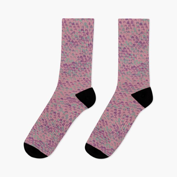 Item preview, Playful Pink Whimsy Protea Petals Pattern – Vibrant Purple and Teal Textile Design from 'In The Breeze' Series designed and sold by Jay Dee Dearness.
