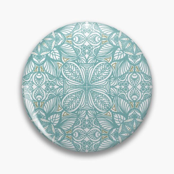 Item preview, myriad lines with teal designed and sold by Flowersonstuff.