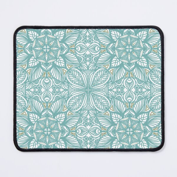 Item preview, myriad lines with teal designed and sold by Flowersonstuff.