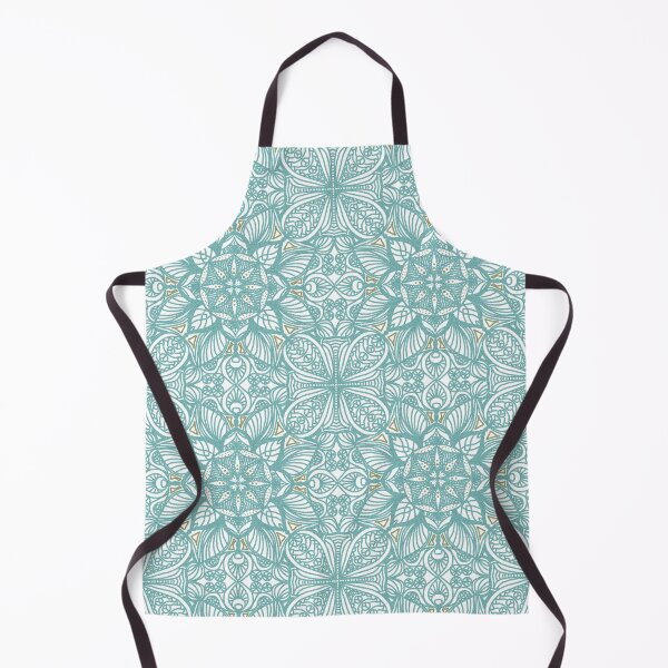 Item preview, myriad lines with teal designed and sold by Flowersonstuff.