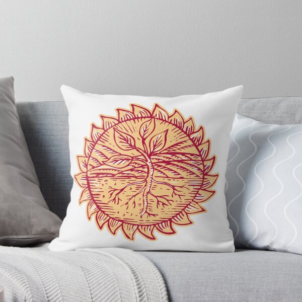 Item preview, Plant Roots Field Sun Etching designed and sold by patrimonio.