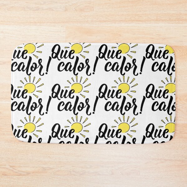 Item preview, Que calor. What a heat - in Spanish. designed and sold by pidzam4e.