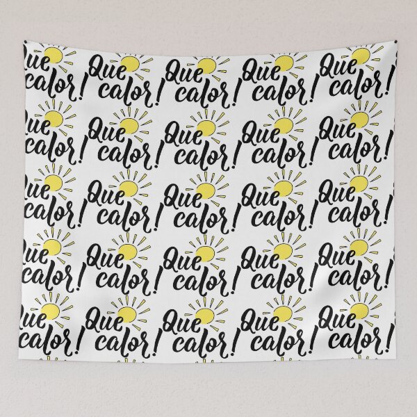 Item preview, Que calor. What a heat - in Spanish. designed and sold by pidzam4e.