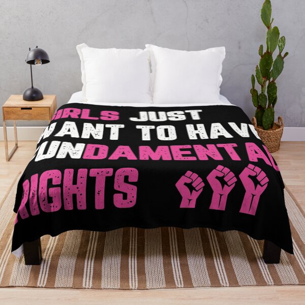 Item preview, Girls Just Want To Have Fundamental Rights designed and sold by Hairball-Pets.