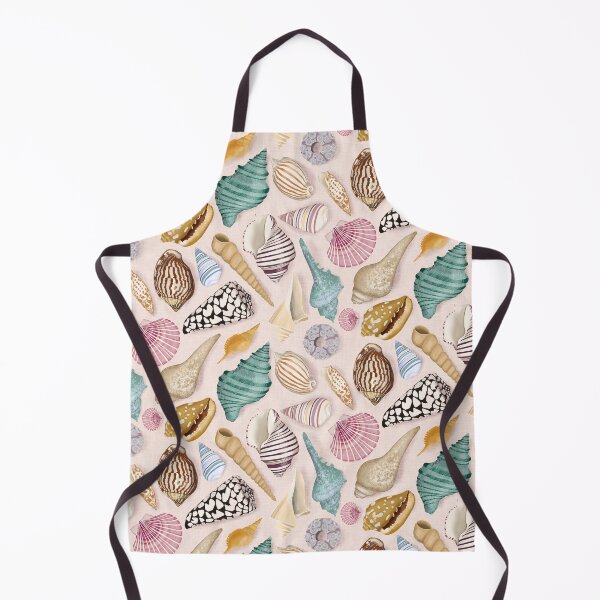 Item preview, Beachcomber’s treasures - seashells on blush designed and sold by ShellyPenko.