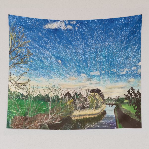 Item preview, Bike ride along the canal designed and sold by Catherine Holland.